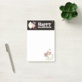 Bewitching Blooms — Halloween with Heart Post-it Klebezettel (Büro)