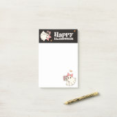 Bewitching Blooms — Halloween with Heart Post-it Klebezettel (Auf Schreibtisch)