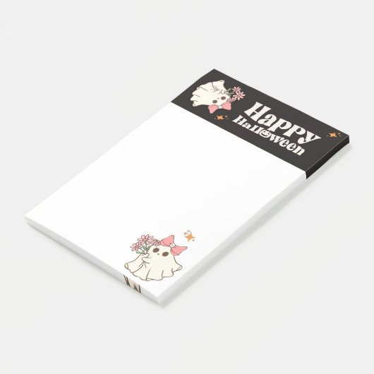 Bewitching Blooms — Halloween with Heart Post-it Klebezettel (angewinkelt)