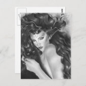 Bewitchte Postkarte (Vorne/Hinten)