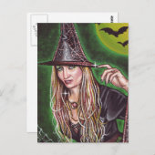 bewittert postkarte (Vorne/Hinten)