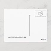 bewittert postkarte (Rückseite)