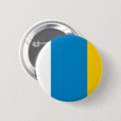 Bewohner der Kanarischen Inseln, Ukraine Button (Vorne & Hinten)
