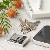 Bewohner des Landhauses Medici in Rom Schlüsselanhänger (Seite)