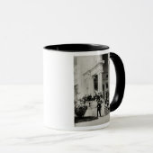 Bewohner des Landhauses Medici in Rom Tasse (VorderseiteRechts)