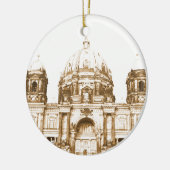 Bewohner von BerlinDom in Berlin, Deutschland Keramikornament (Links)