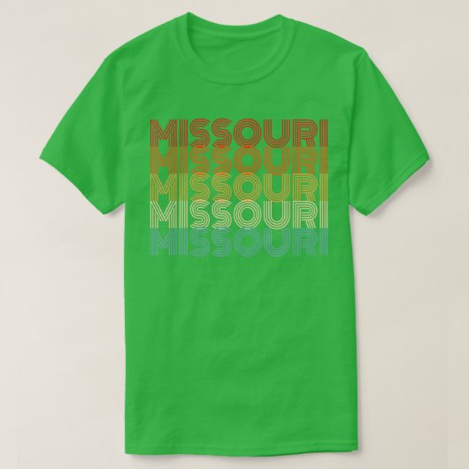 Bewohner von Missouri T-Shirt (Design vorne)