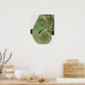 Bewohnt trockene Bergregionen. einheimisch Poster (Küche)