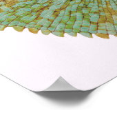 Bewohnt trockene Bergregionen. einheimisch Poster (Ecke)