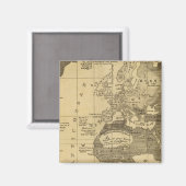 Bewohnte Welt Magnet (Vorderseite/Rückseite)