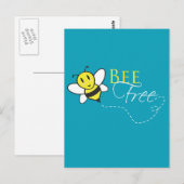 Bewölkfreies Inspirationsdesign Postkarte (Vorne/Hinten)
