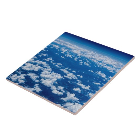 Bewölkt Blau Fliese (Seite)