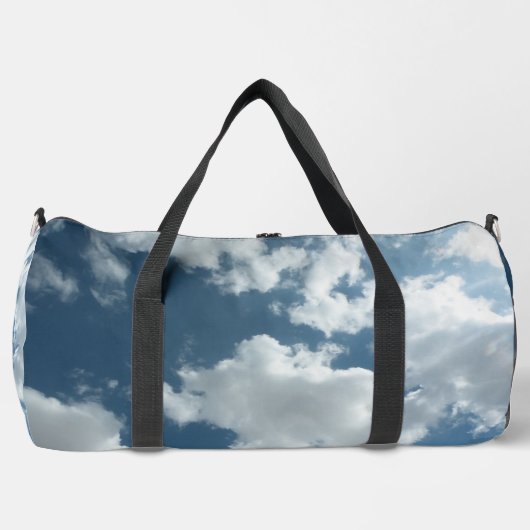 bewölkt duffle bag (Vorderseite)