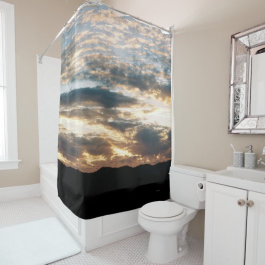 Bewölkt...... Duschvorhang (Beispiel)