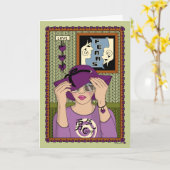 Bewölkt euch vor euren Ängsten_A_Gruß Karte (Gelbe Blume)