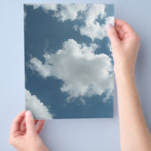 bewölkt flyer (Hand)