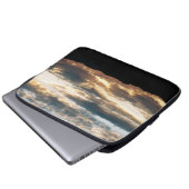 Bewölkt...... Laptopschutzhülle (Vorne Knopf)