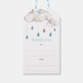 Bewölkt mit der Chance Sprinkles Danke Geschenkanhänger (Vorderseite)