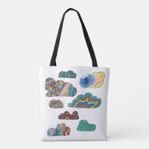 "Bewölkt" Taschen-Tasche Tasche