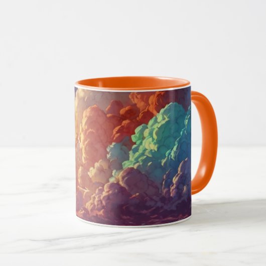 bewölkt tasse (VorderseiteRechts)