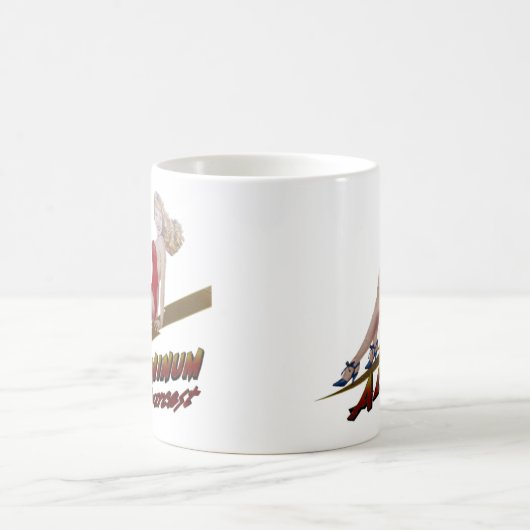 Bewölkte AluminiumTasse Kaffeetasse (Mittel)