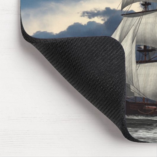 Bewölkte Himmel Mousepad (Ecke)