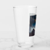 bewölkte Landschaft Glas (Rechts)