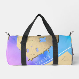 Bewölkte Ruhe: Die goldene Spitze Duffle Bag