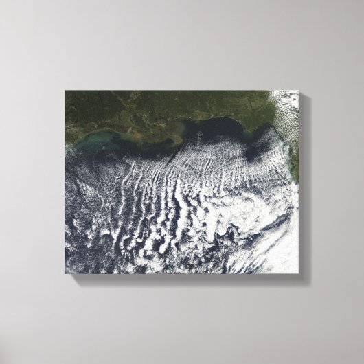 Bewölkte Straßen sind sichtbar Leinwanddruck (Vorderseite)