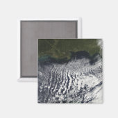 Bewölkte Straßen sind sichtbar Magnet (Vorderseite/Rückseite)