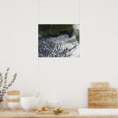 Bewölkte Straßen sind sichtbar Poster (Küche)