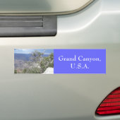 Bewölkter blauer Autoaufkleber des Grand Canyon (Auf Auto)