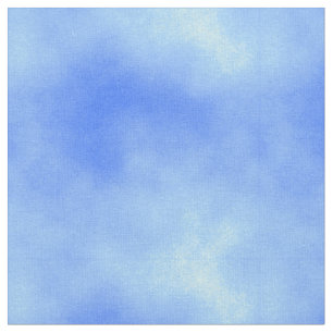Bewölkter blauer Himmel Stoff