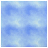 Bewölkter blauer Himmel Stoff (Muster)