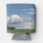Bewölkter Himmel Dosenkühler (Rückseite)
