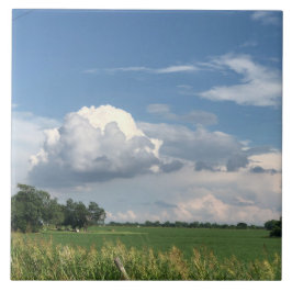 Bewölkter Himmel Fliese