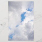 Bewölkter Himmel Flyer (Hinten)
