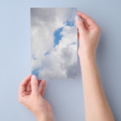 Bewölkter Himmel Flyer (Handgriff)