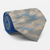 Bewölkter Himmel Krawatte (Gerollt)