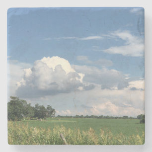 Bewölkter Himmel Steinuntersetzer