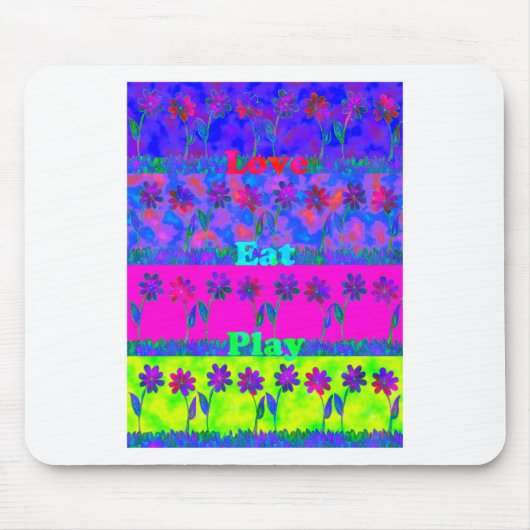 Bewölkter Tag Bessere Nacht.pnng Mousepad (Vorne)