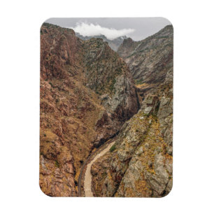 Bewölkter Tag in königlicher Schlucht Magnet