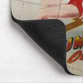 Bewölktes Aluminiummousepad Mousepad (Ecke)