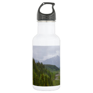 Bewölkung in Denali Wasserflasche aus Edelstahl