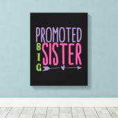 Beworben Big Sister - Big Sister Reveal Leinwanddruck (Insitu (Holzboden))