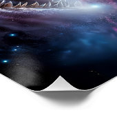 Bewunderer der Galaxien Poster (Ecke)