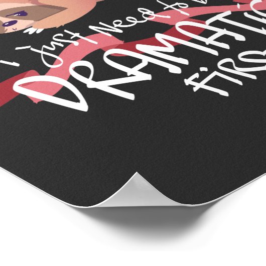 Bewunderlich, dass ich es mit der Hand überwinden  Poster (Ecke)