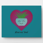 Bewunderlich Funny Aloeve You Aloe Fotoplatte (Vorderseite)