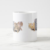 Bewunderlich Niedliche Kätzchen Jumbo-Tasse (Vorderseite)