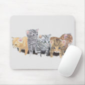 Bewunderlich Niedliche Kätzchen Mousepad (Mit Mouse)